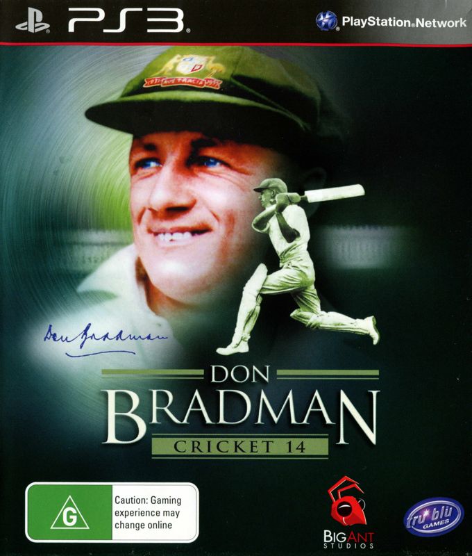 Don Bradman Cricket box art for Playstation 4